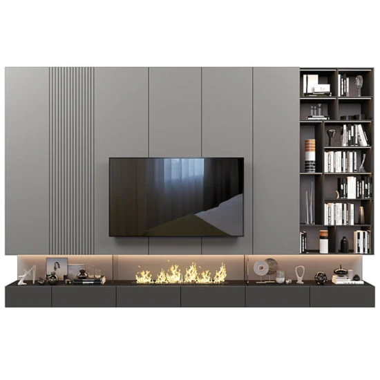 PA dernière conception Smart salon meubles de maison armoires de meuble TV de luxe modernes
